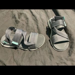 Ryka sandals grey size 8
